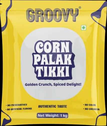 Groovy Frozen Corn Palak Tikki