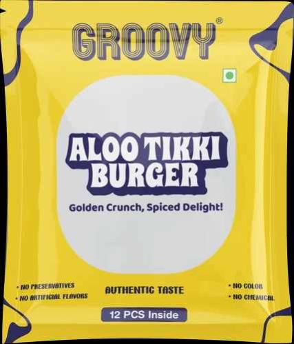Grovvy Aloo Tikki Burger