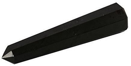 Stone Black Tourmaline Wand Standard