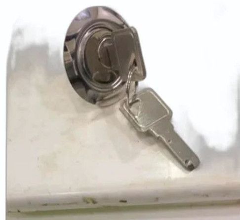 Polished Stainless Steel Chrome CAM Lock, Color : Grey Standard