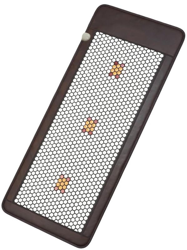 Tourmaline Heating Mat with 12 Photon Solitaire Leds 2.5 X 6 Feet Massager