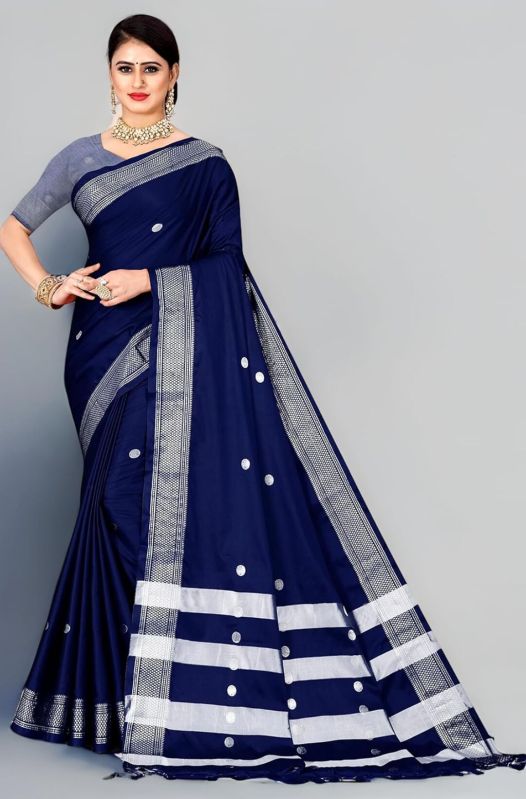 Silk Cotton Gadwal Sarees