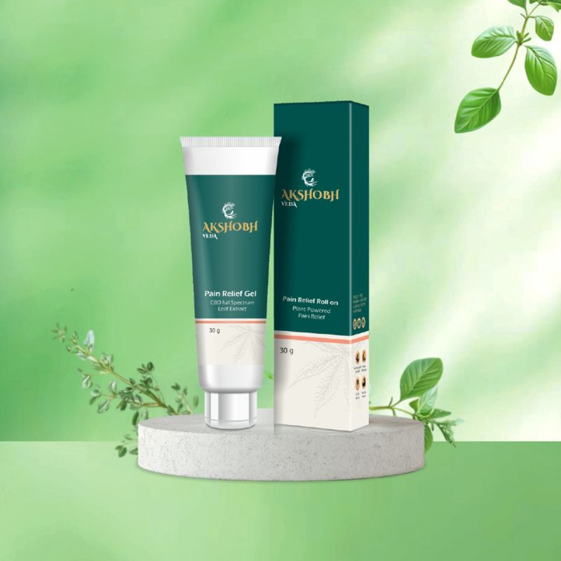 Akshobh Veda Cbd Pain Relief Gel (7%)