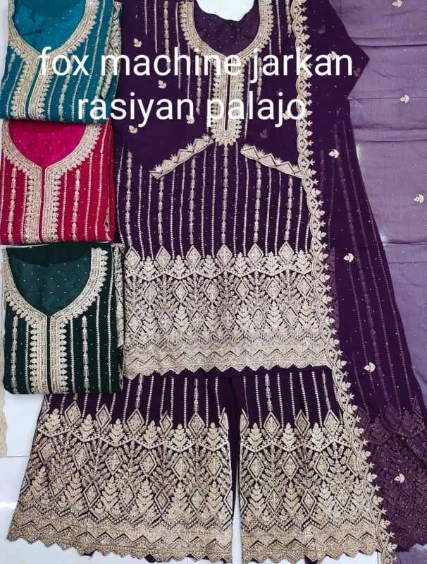 ladies fancy russian palazzo suit