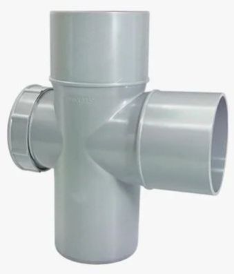 PVC SWR Plain Single Tee With Door