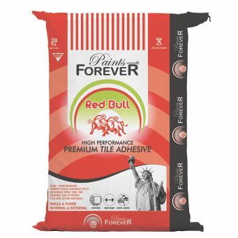 Forever Red Bull Tile Adhesive