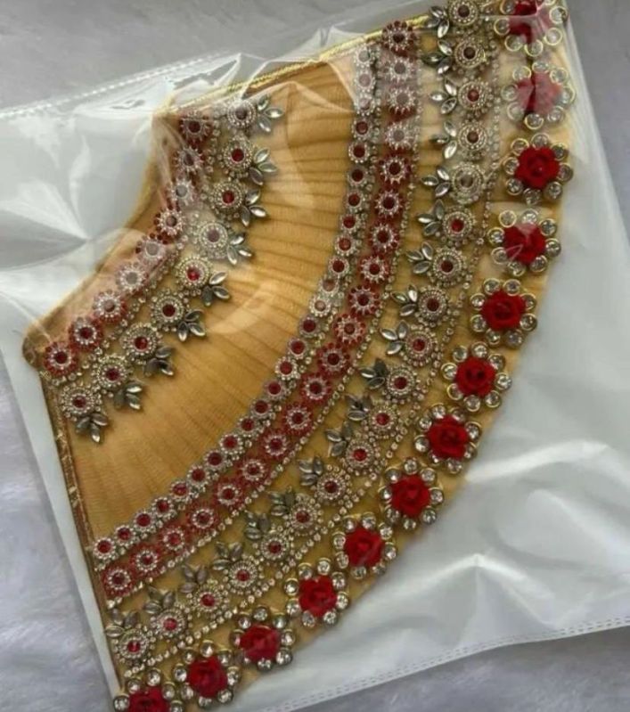 Designer Heavy Stone Work Mata Rani Dress