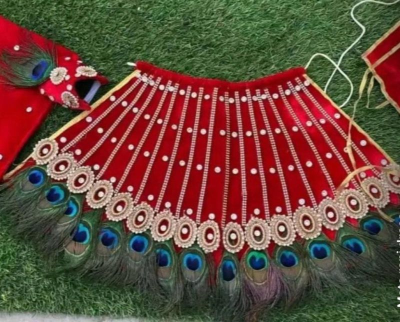 Morpankh Heavy Stone Work Mata Rani Dress