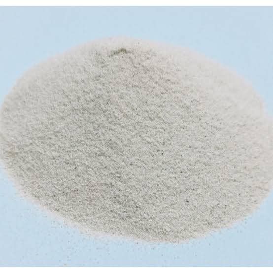 white silica sand