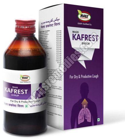 Maqs Kafrest Syrup, Sealing Type : Double Seal, Bottle Size : 200 Ml