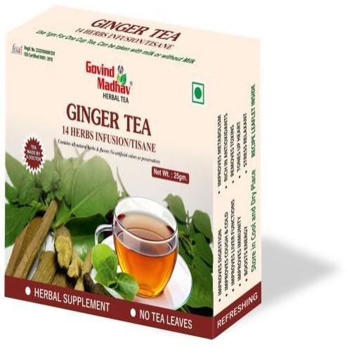 Govind Madhav Ginger Tea, Form : Powder