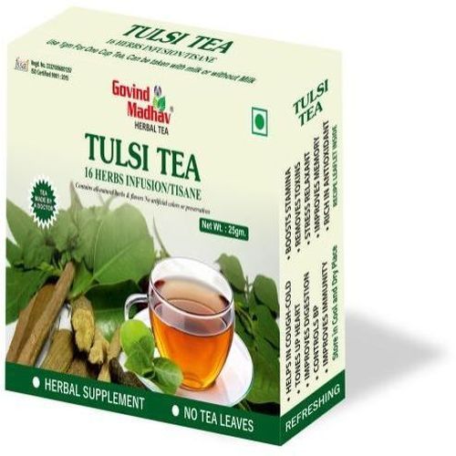 Govind Madhav Tulsi Tea, Packaging Type : Brown 36 Months
