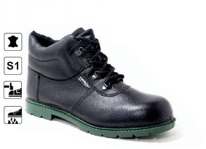 Direct Vulcanized Process Nitrile Rubber Sole Heat Resistant Safety Shoe
