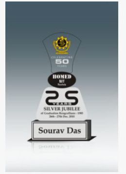 Corporate Award With Silver Base