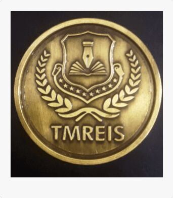 Embossed Medal Antique Gold EMAG-01