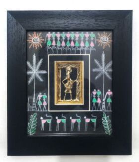 Tribal Pattachitra Frame