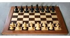 Brown Wooden Chess Board Game