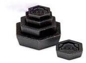 CI Cast Iron Weights, Color : Black