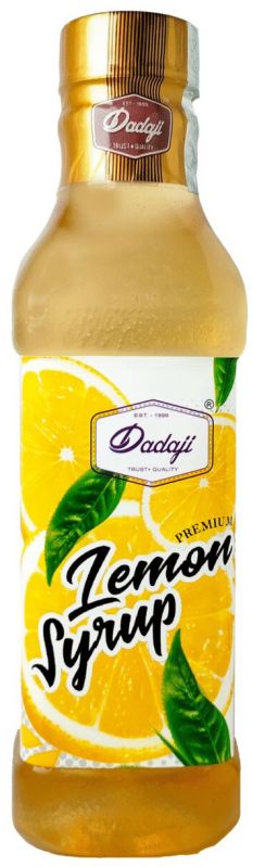 Dadaji Lemon Ginger Syrup Mocktail Bar Syrup