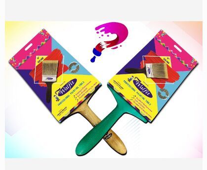 Natural Hairs 4 Inch Wall Paint Brush 4inch, Weight : 100-200gm