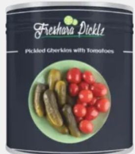 Pickled Gherkins With Tomatoes