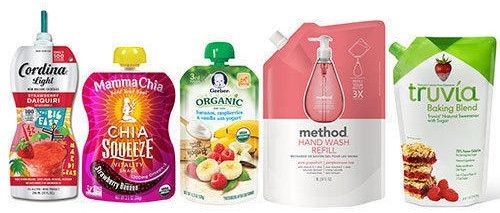 PET Film Patch Handle Bags