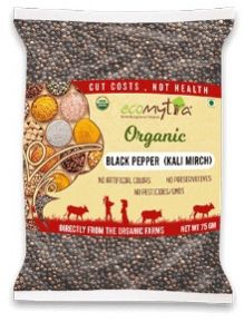 Organic Black Pepper 75 Gm
