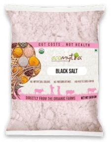 Organic Black Salt 500 Gm