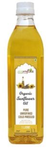 Organic Sunflower Oil 1000ml