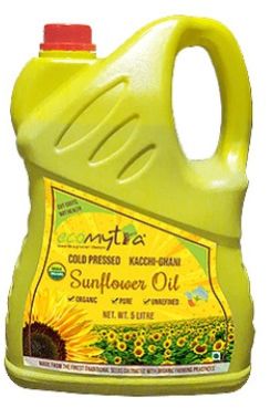 Organic Sunflower Oil 5 Liter