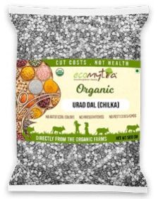 Organic Urad Dal (With Skin) 500 Gm
