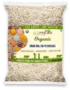 Organic Urad Dal (Without Skin) 500 Gm
