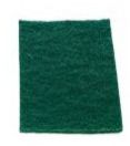 Scrub Pad 3X4, Color : Green for Ideal Cleaning Dishes Surfaces