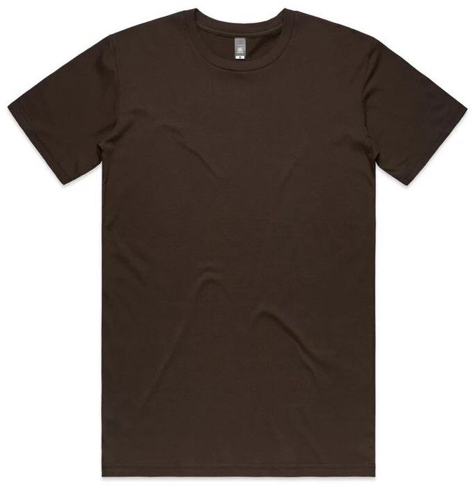 Mens Staple tee-dark Chocolate T Shirt