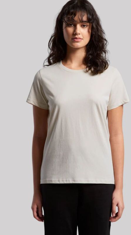 Women's Maple tee- Bone
