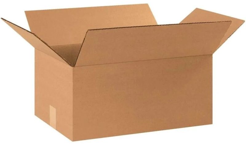 Brown Plain Corrugated Box