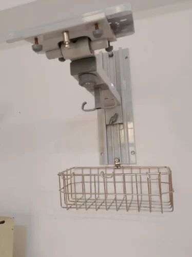 PVC Coated Monitor Basket Stand