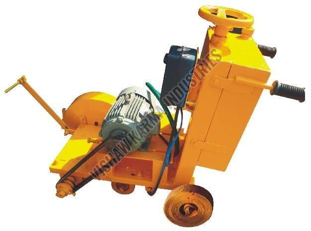 Semi Automatic Metal Concrete Cutter Machine, For Industrial, Color : Standard