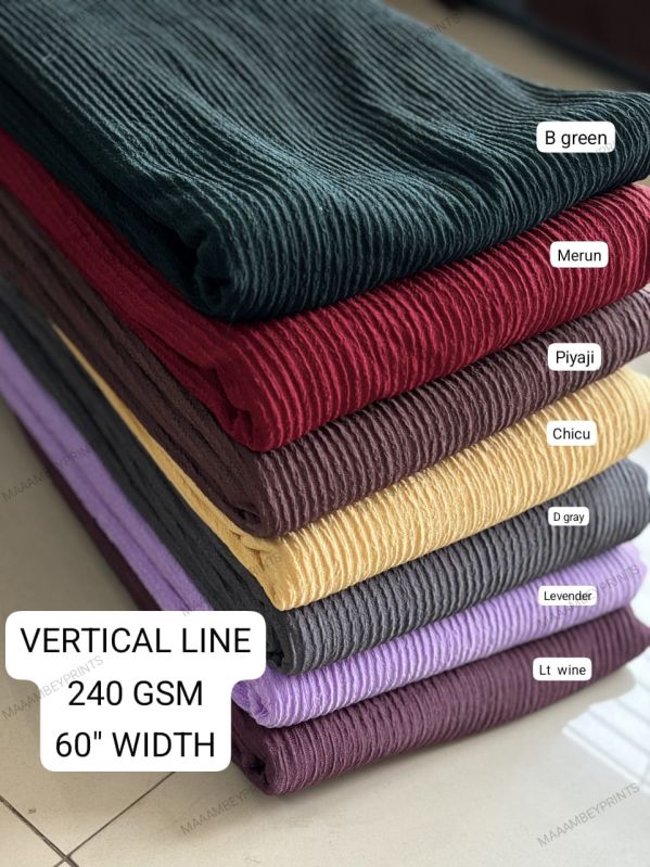 Verticle Line Polyester Fabric