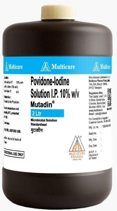 2 Litre Mutadine 10% Solution IP