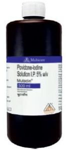 500ml Mutadine 5% Solution IP