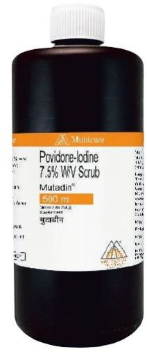 500ml Mutadine 7.5% Solution IP