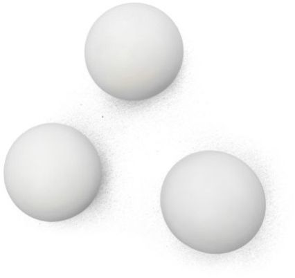 35mm Sieve Cleaning Rubber Balls, Shape : Round