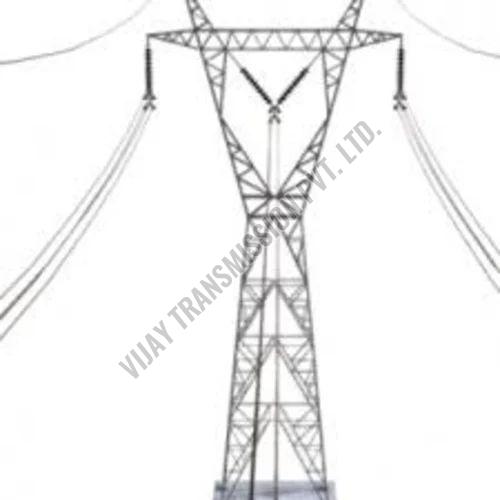 Mild Steel Power Transmission Tower, Packaging Type : Gray