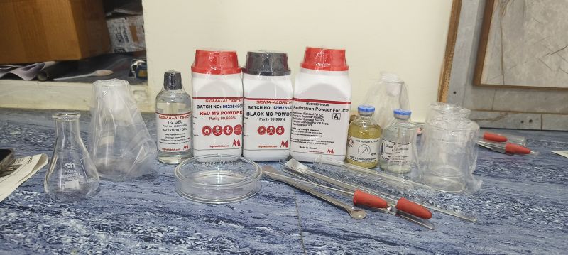 Red MS Powder Black MS Powder T-2 Gel Anti Iron Gel Ujala Chemicals Activation Powder