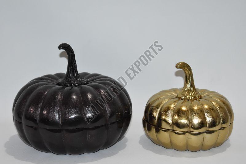 Decorative Pumpkin Jewelry Box Set OF 2 Pcs