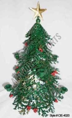 Green Candelabra Christmas Tree