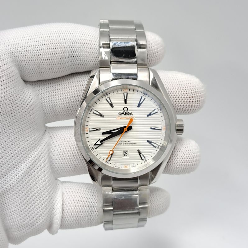 Omega Seamaster Aquaterra Master Chronometer Steel White Dial Swiss Watch