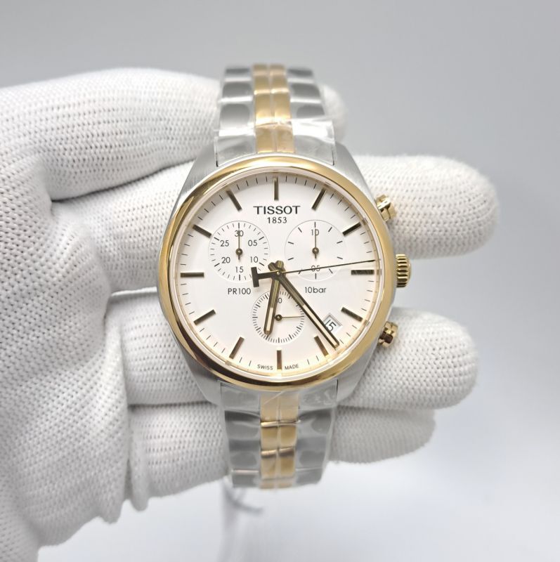 Tissot Chrono XL Classic T116.617 Dual Tone White Dial Store Quality Swiss Watch