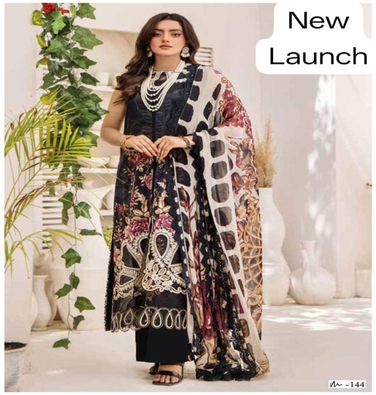 Pure Cotton Ladies Party Wear Suit